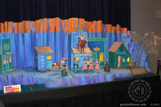 D23 Expo 2013: Miniature model from Western River Expedition