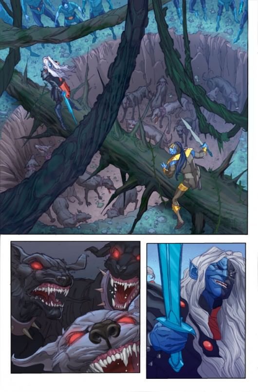 Thor God of Thunder #14 Preview 1