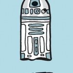 100 Ghosts: A Gallery of Harmless Haunts R2-D2 ghost