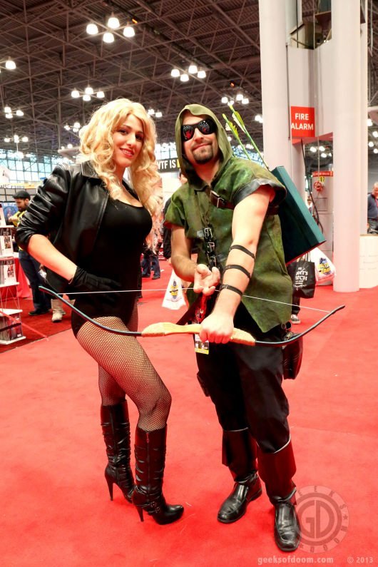 NYCC 2013: Black Canary and Green Arrow