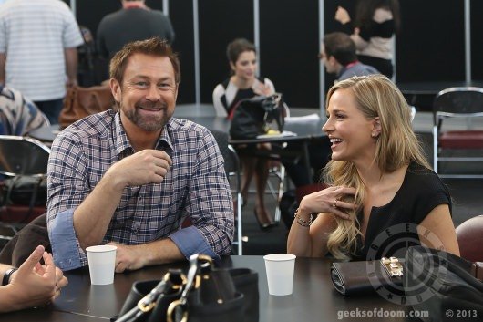 SDCC 2013: Grant Bowler and Julie Benz of Defiance