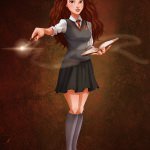 Belle As Hermione Granger