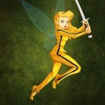 Tinkerbell As The Bride