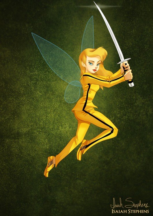 Tinkerbell As The Bride