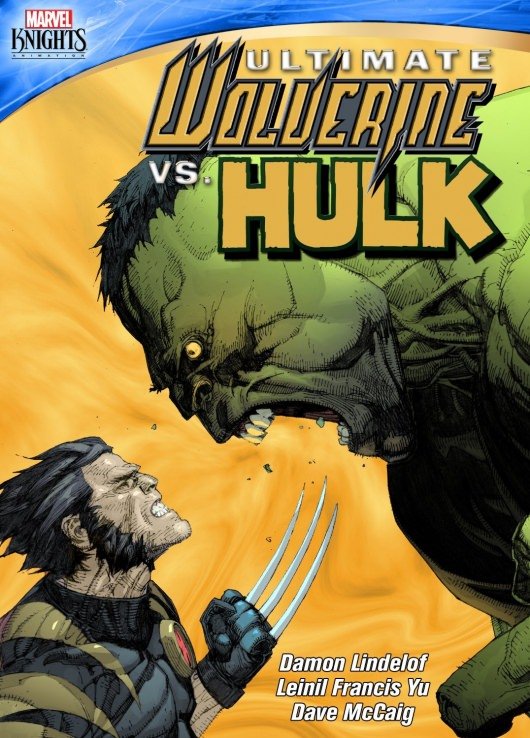 Marvel Knights: Ultimate Wolverine vs Hulk DVD cover