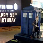 Doctor Who 50th Anniversary TARDIS Cake by Pink Cake Box