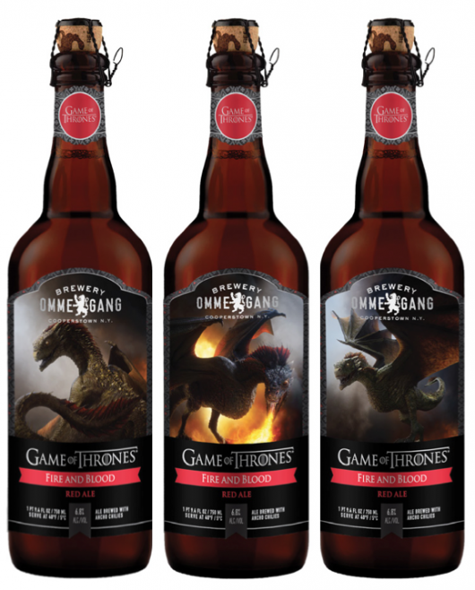 Ommegang Game Of Thrones Beer #3 Fire and Blood Red Ale
