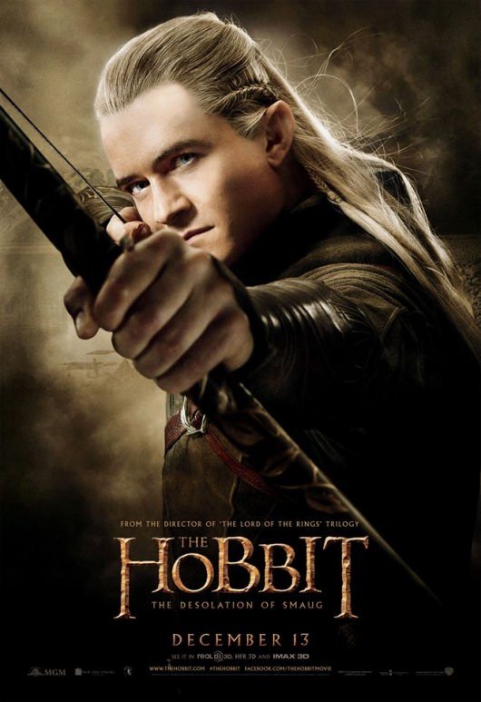 The Hobbit: The Desolation of Smaug Legolas poster