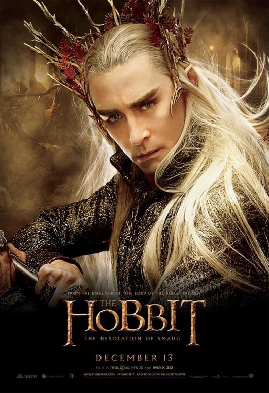 The Hobbit: The Desolation of Smaug Thranduil poster