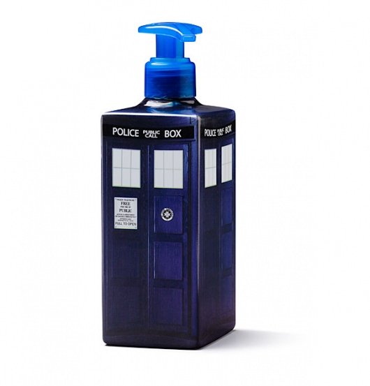 Doctor Who TARDIS hand soap dispenser