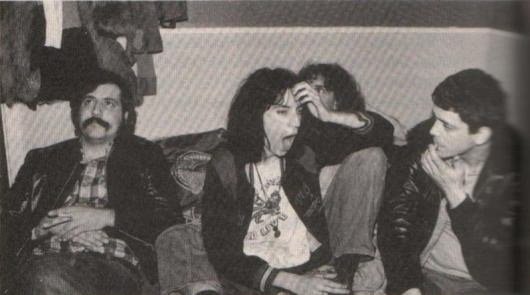 Lester Bangs, Patti Smith and Lou Reed