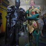 Medieval Batman and Aquman Armors