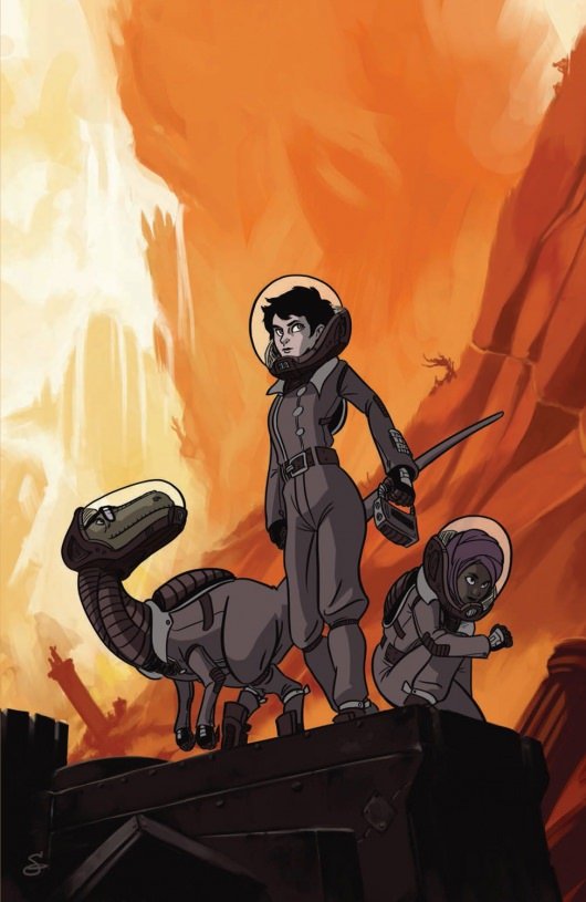 The Midas Flesh #2 variant cover by Aaron Diaz