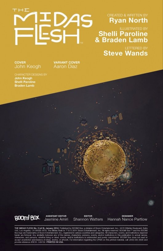 The Midas Flesh #2 interior page 01