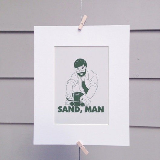 Sand, Man