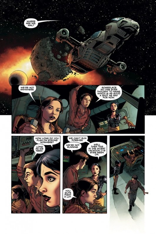 Dark Horse: Serenity Firefly Class 03-K64 - Leaves on the Wind #1, page 3
