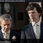 Sherlock wedding John Watson (Martin Freeman) Sherlock Holmes (Benedict Cumberbatch) Season 3 Episode 2