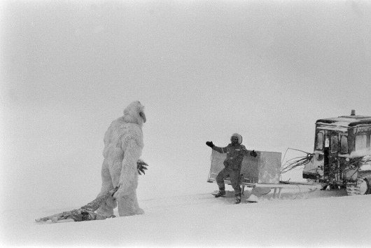 Star Wars Set Photos: The Wampa on Hoth, The Empire Strikes Back