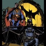 Batman / Superman #8 variant by Tommy Lee Edwards