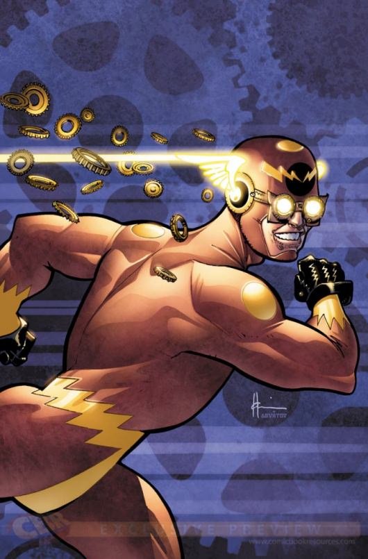 Flash #28 variant by Howard Chaykin