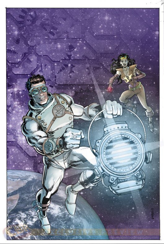 Green Lantern: The New Guardians #28 variant by Klaus Janson