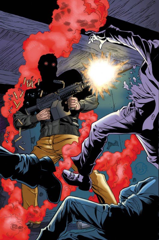 Terminator: Enemy Of My Enemy #1 page 01 cover by Jamal Igle