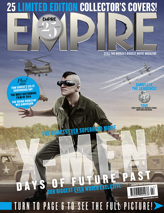 X-Men: Days Of Future Past, Empire cover 03 Toad