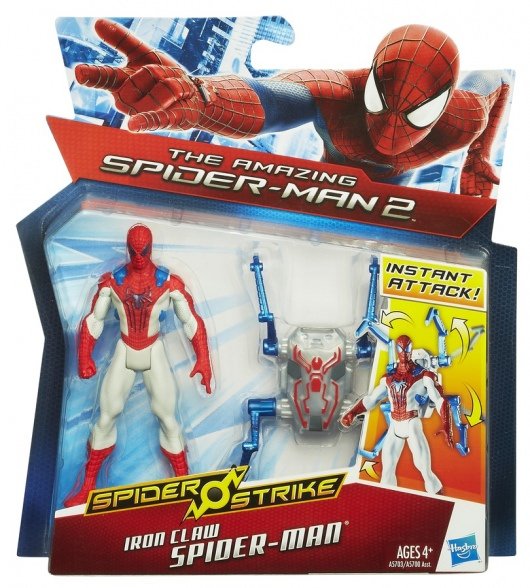 Amazing Spider-Man 2: Spider Strike: Iron Claw Spider-Man, package