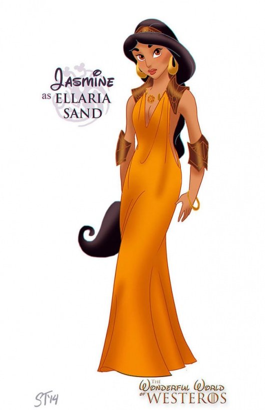 Jasmine as Ellaria Sand
