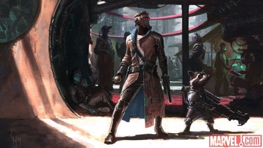 Guardians of the Galaxy concept art