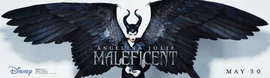 Disney's Maleficent wings banner poster