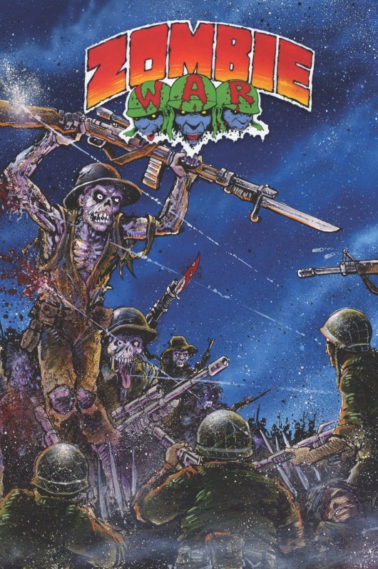 Zombie War: Complete cover by Kevin Eastman and Eric Talbot