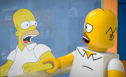 The Simpsons LEGO Homer
