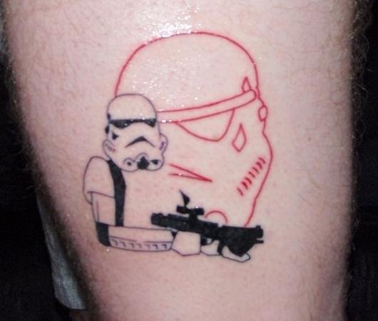 Star Wars Stormtrooper Tattoo
