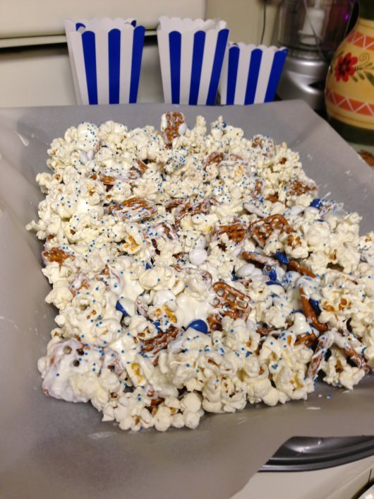 Doctor Who popcorn crunch