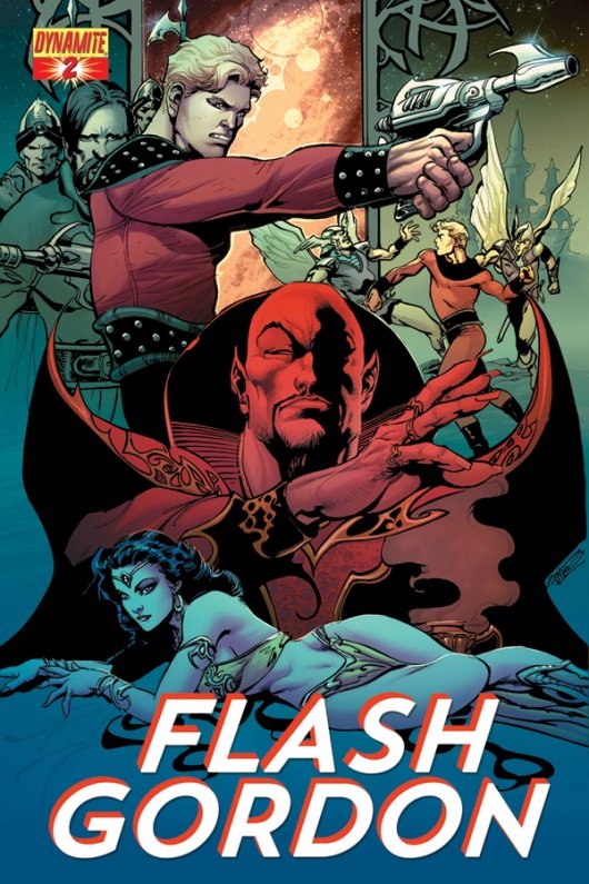 Flash Gordon 80th Anniversary Variant cover by Roberto Castro Dynamite Entertainment