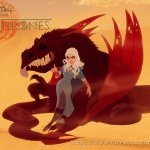 Game of Thrones by Disney -- Daenerys Targaryen and Drogon