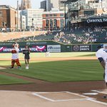 RoboCop Detroit Tigers game