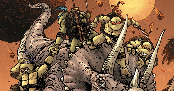 tmnt turtles in time comic book palette