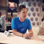 THE HOBBIT: THE BATTLE OF THE FIVE ARMIES star Benedict Cumberbatch at Warner Bros. booth at SDCC 2014.