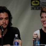 Game of Thrones panel SDCC 2014 Kit Harington and Rose Leslie