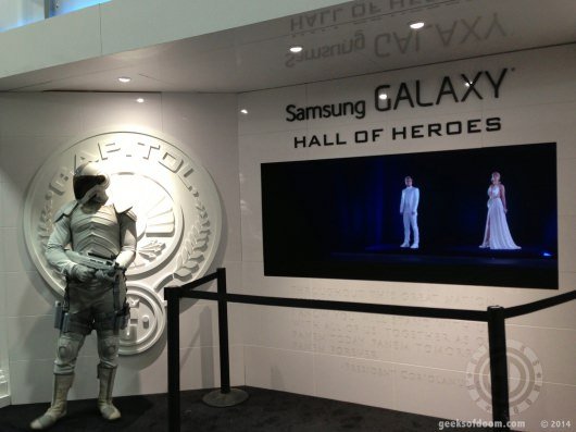 SDCC 2014 hunger games mockingjay capitol guard