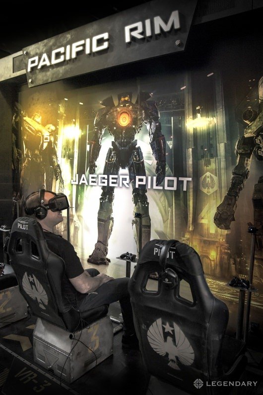 The Pacific Rim: Jaeger Pilot Oculus VR experience