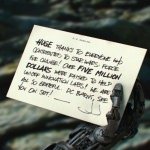 Star Wars Force For Change contest JJ Abrams Thank You Note