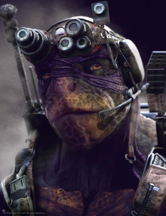 Teenage Mutant Ninja Turtles Concept Art -- Donatello #1