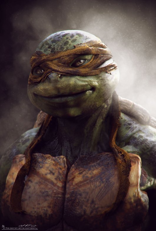 Teenage Mutant Ninja Turtles Concept Art -- Michelangelo