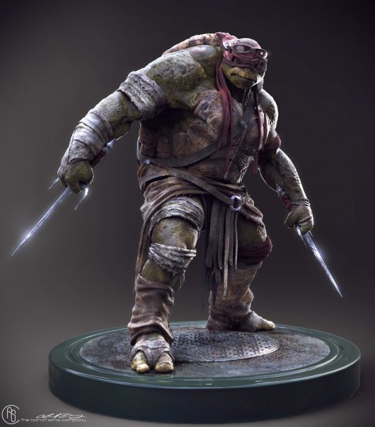 Teenage Mutant Ninja Turtles Concept Art -- Raphael #1