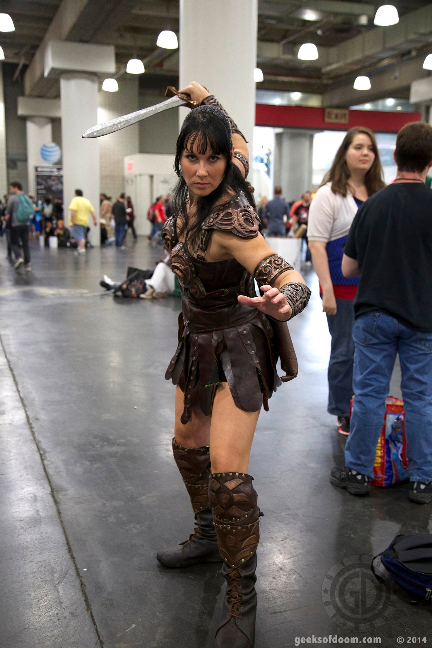 Xena Cosplay, New York Comic-con 2014