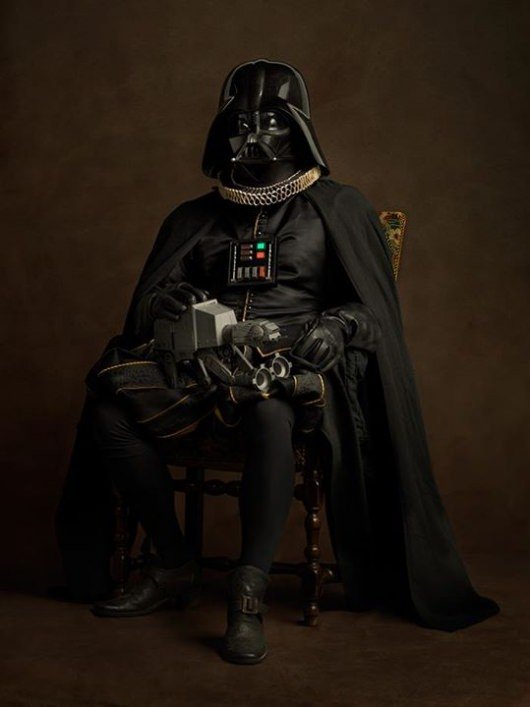 Renaissance Heroes and Villains Cosplay Shoot -- Darth Vader