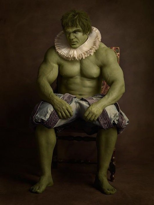 Renaissance Heroes and Villains Cosplay Shoot -- The Hulk